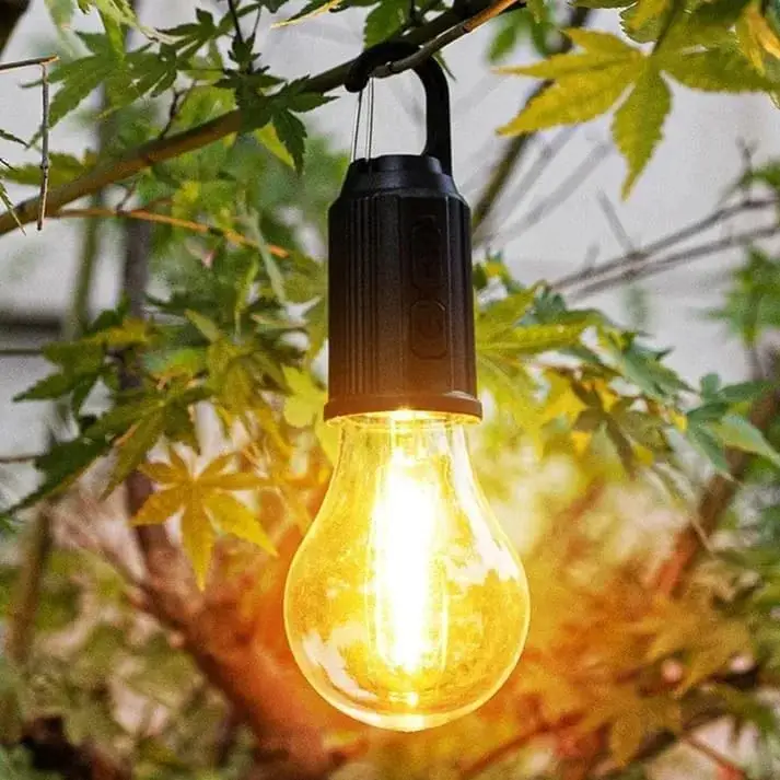 Rechargeable Edison Camping Light – Black, Weather Resistant price in Pakistan
