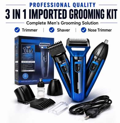 Shaving Machine 3 In 1 Rechargeable Hair Clipper Shaver beard Styling Trimmer Ha