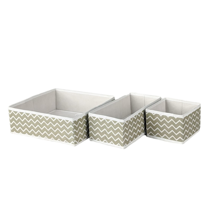 Drawer Organizer Set of 3 Drawer Organizer to sort Your Wardrobe and Drawer